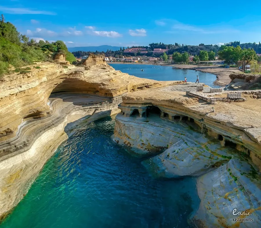 kanali view hotel sidari corfu canal d amour 3