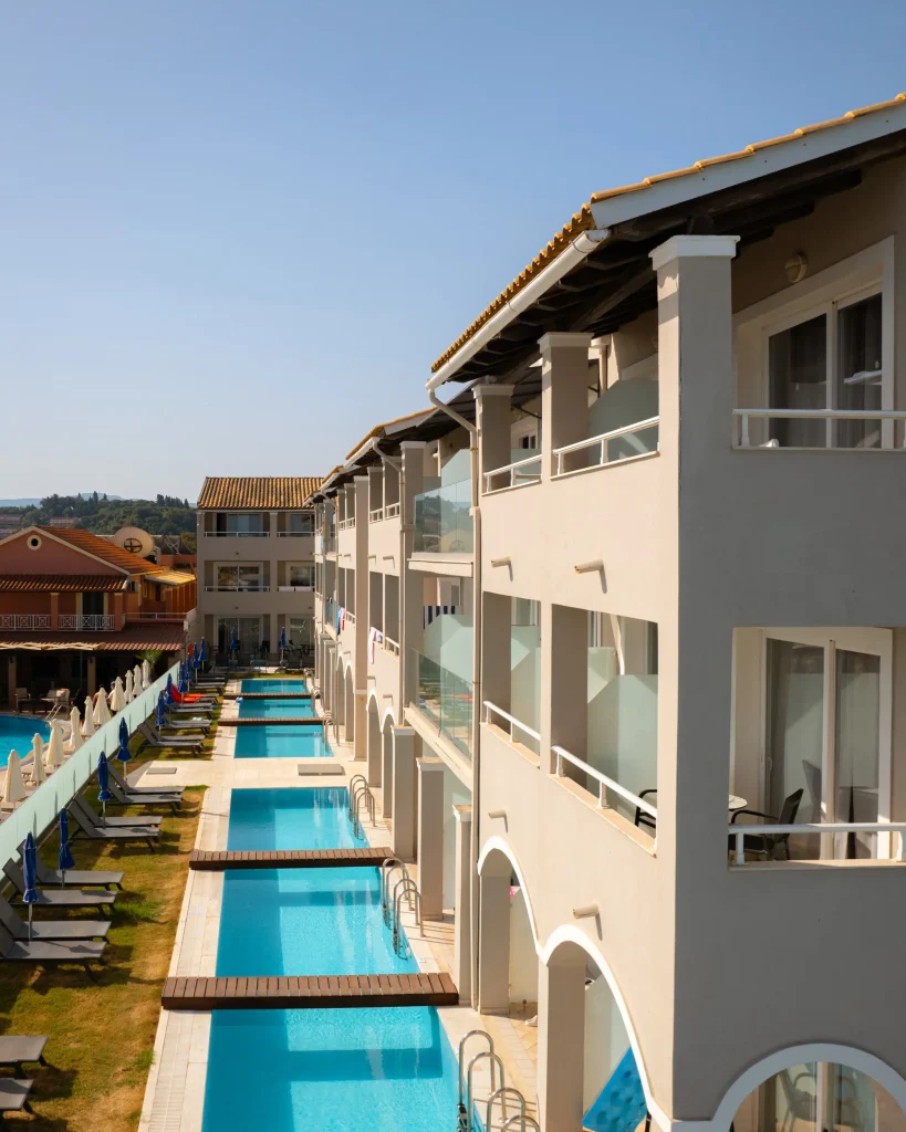 kanali view hotel sidari corfu double swim up 1