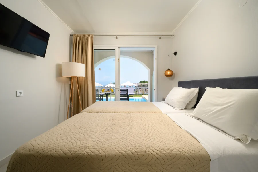 kanali view hotel sidari corfu double swim up 2